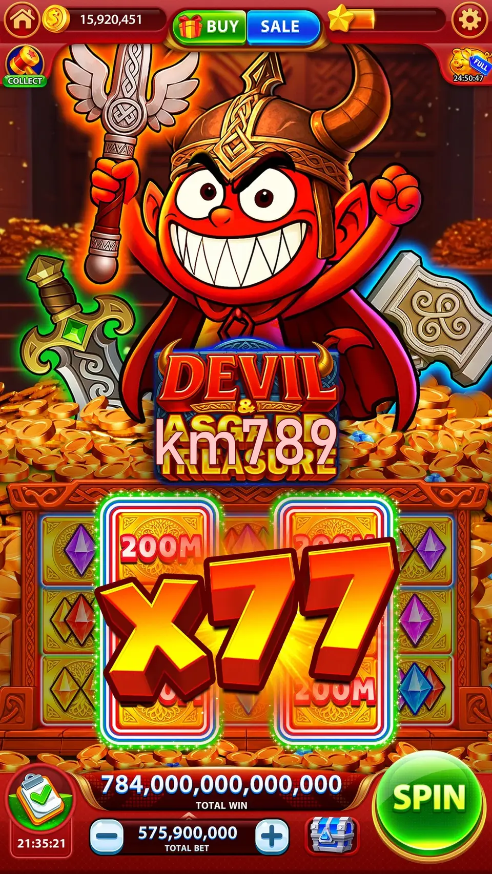 km789 Tangkapan Layar Resmi APK